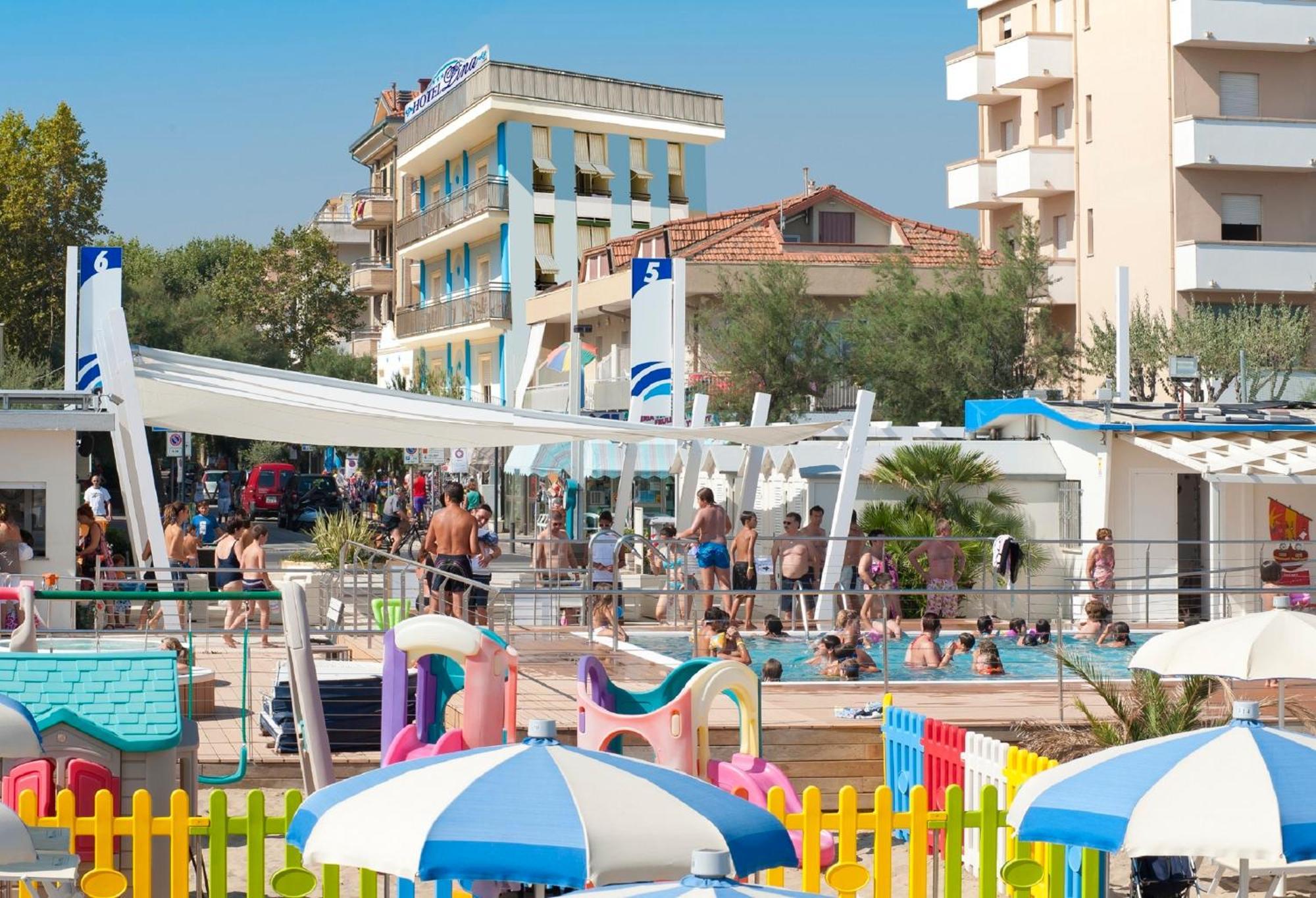 Hotel Lina Misano Adriatico Exterior foto