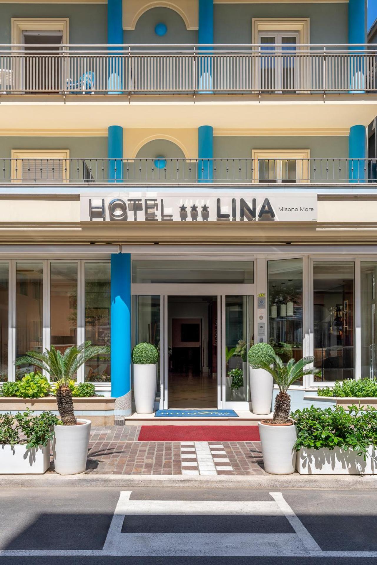 Hotel Lina Misano Adriatico Exterior foto